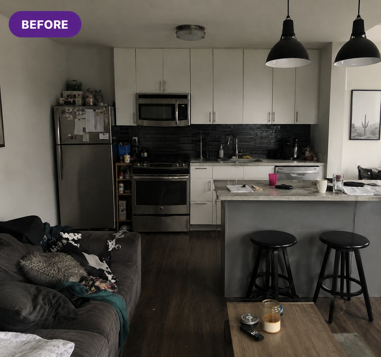 Before cleaning